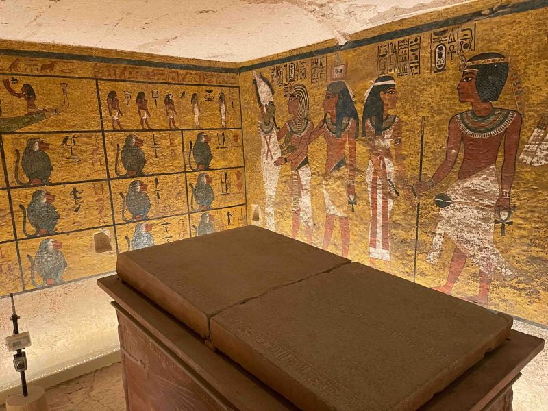 Virtual Tour the Tomb of King Tut - Mused